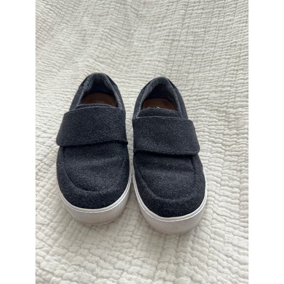 Toms Gray Felt and Suede Loafer Sneaker Size 6.5 - Picture 3 of 6